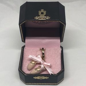 Juicy Couture ballet slippers charm